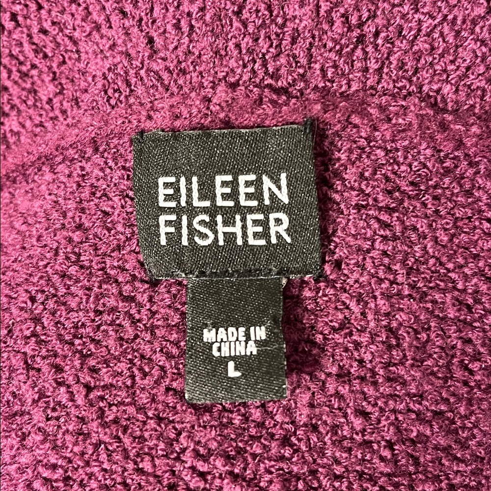 Gorgeous Eileen Fisher Open Cardigan 
Size L - Picture 10 of 13